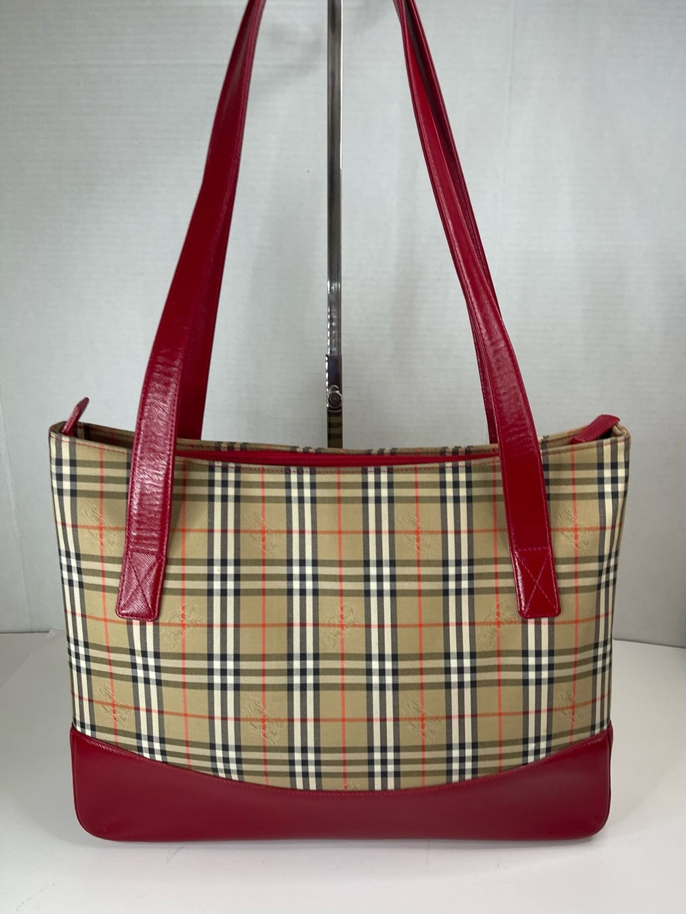 Burberry Haymarket Check tote bag - Picture 3 of 16